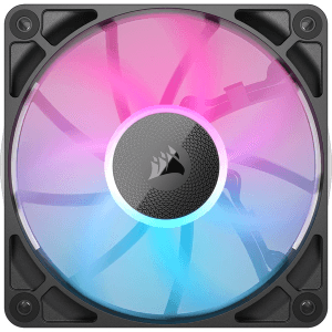 Corsair iCUE LINK RX120 RGB Carcasa del ordenador Ventilador 12 cm Negro 3 pieza(s)