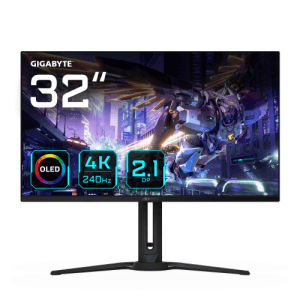 GIGABYTE Aorus FO32U2P 32´´ - OLED - 4K UHD - 240Hz - Monitor Gaming
