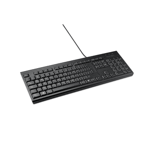 Kensington Teclado de tamaño completo con cable KB100 EQ