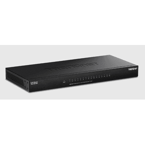 Trendnet TEG-S3160 switch No administrado 2.5G Ethernet (100/1000/2500) Escritorio Negro