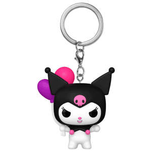 Figura POP Keychain: Keychain Kuromi with Balloons