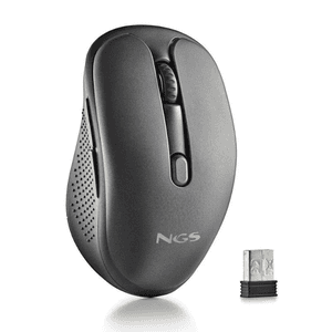 NGS EVO PEEP ratón Hogar mano derecha RF Wireless + Bluetooth Laser 3200 DPI