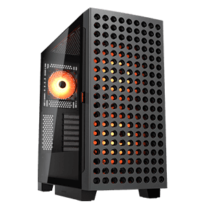 Cougar Airface ECO RGB Semitorre Negro - Caja Ordenador