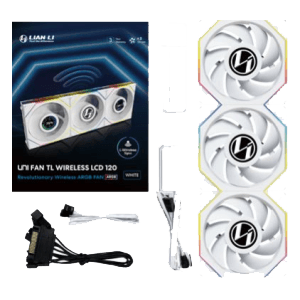 Ventilador 120x120 Lian Li UNI FAN TL-LCD Wireless Blanco