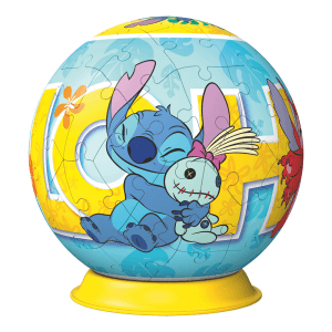 Ravensburger 3D Puzzle Ball: Disney Stitch Puzle 3D 73 pieza(s) Dibujos