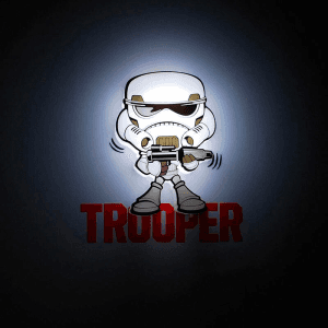 Lampara 3D Light FX mini Storm Trooper Star Wars