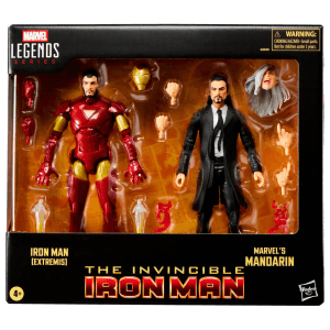 Blister 2 figuras Iron Man Extremis Marvels Mandarin The Invencible Iron Man Marvel 15cm