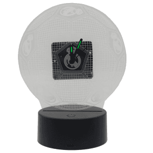 Reloj LED Real Madrid metacrilato
