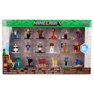 Blister 18 figuras Minecraft 4cm