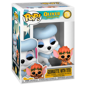 Figura POP Disney Oliver Company Georgette with Tito