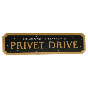 Cartel Privet Drive Harry Potter