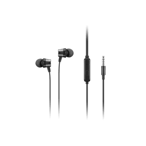 Lenovo 4XD1J77352 auricular y casco Auriculares Alámbrico Dentro de oído Oficina/Centro de llamadas Negro