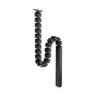 Neomounts ADS06-133BL Organizador vertebral de cables - fijación con tornillos - universal