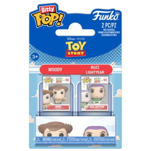 Figura Bitty POP: Toy Story 4 Woody & Buzz Lightyear 2-Pack