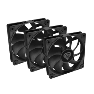 GENESIS Oxal 120 Carcasa del ordenador Ventilador 12 cm Negro 3 pieza(s)