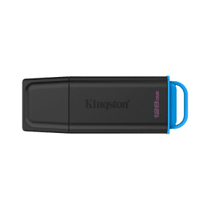 Kingston Technology DataTraveler 128GB Portátil USB 3.2 Gen 1 Exodia Negro + Azul