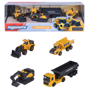 Set 5 vehiculos construccion Volvo
