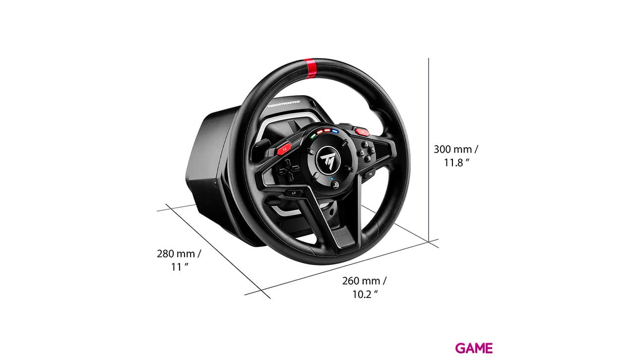 Thrustmaster T128 PS5-PS4-PC - Hybrid Drive - Licencia Oficial- Volante